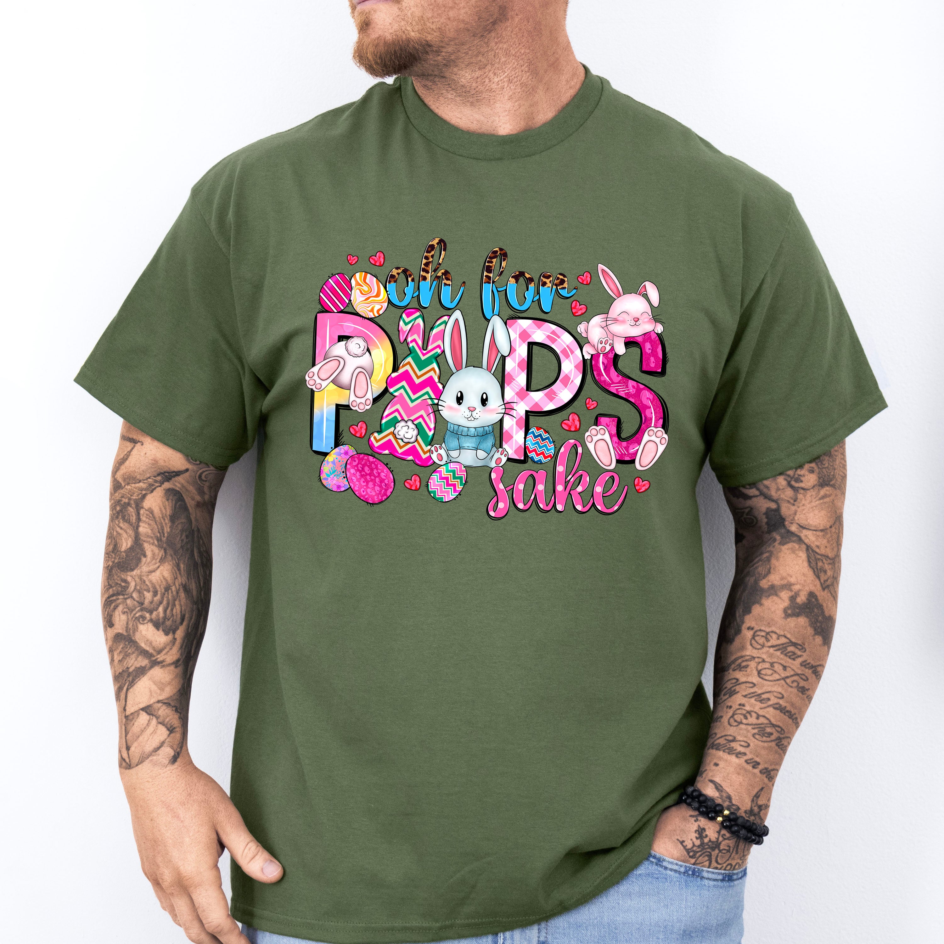 For Peeps Sake Easter Day Unisex Crewneck T-Shirt Sweatshirt Hoodie