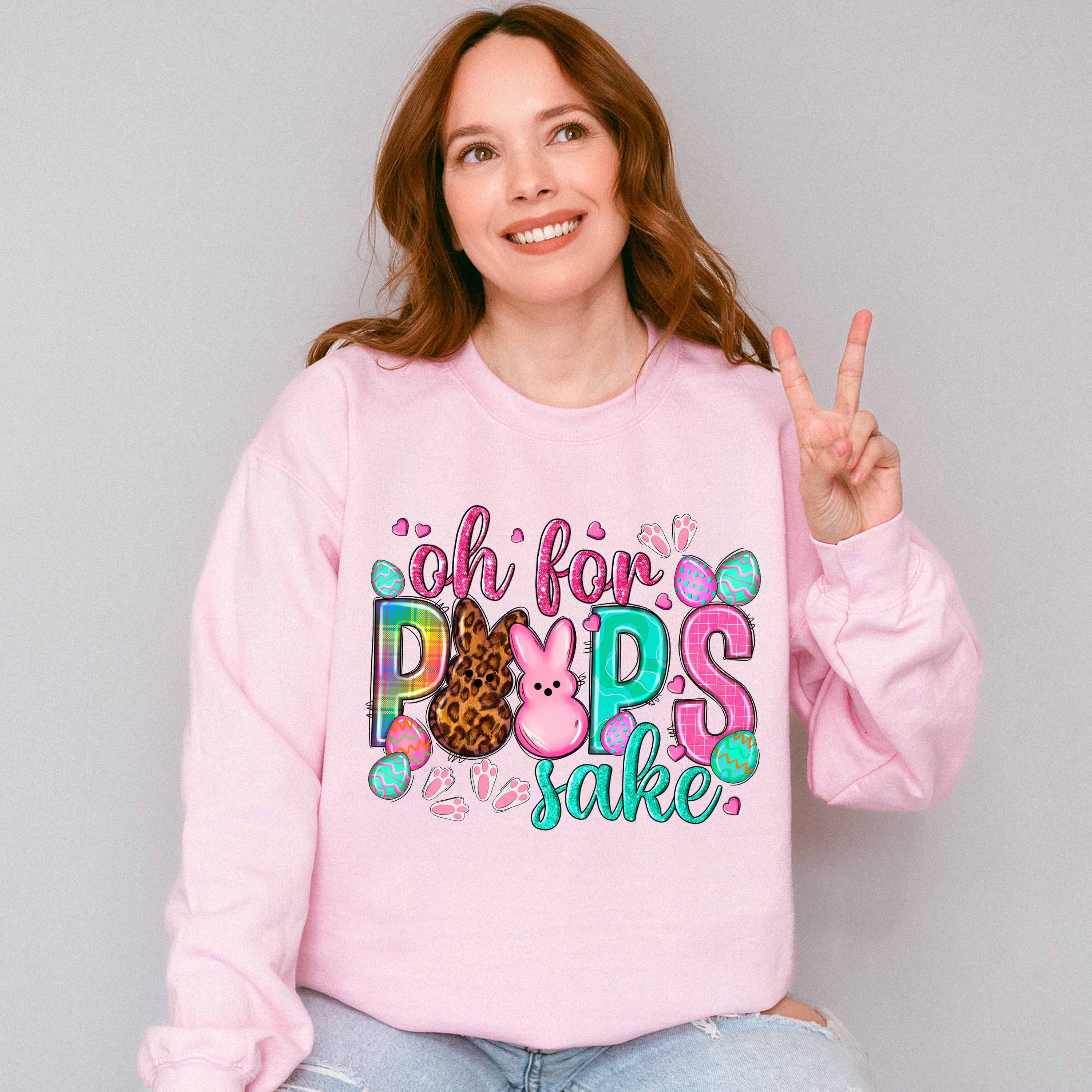 Peeps Sake Easter Day Unisex Crewneck T-Shirt Sweatshirt Hoodie