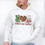 Peace Love Easter Easter Day Unisex Crewneck T-Shirt Sweatshirt Hoodie