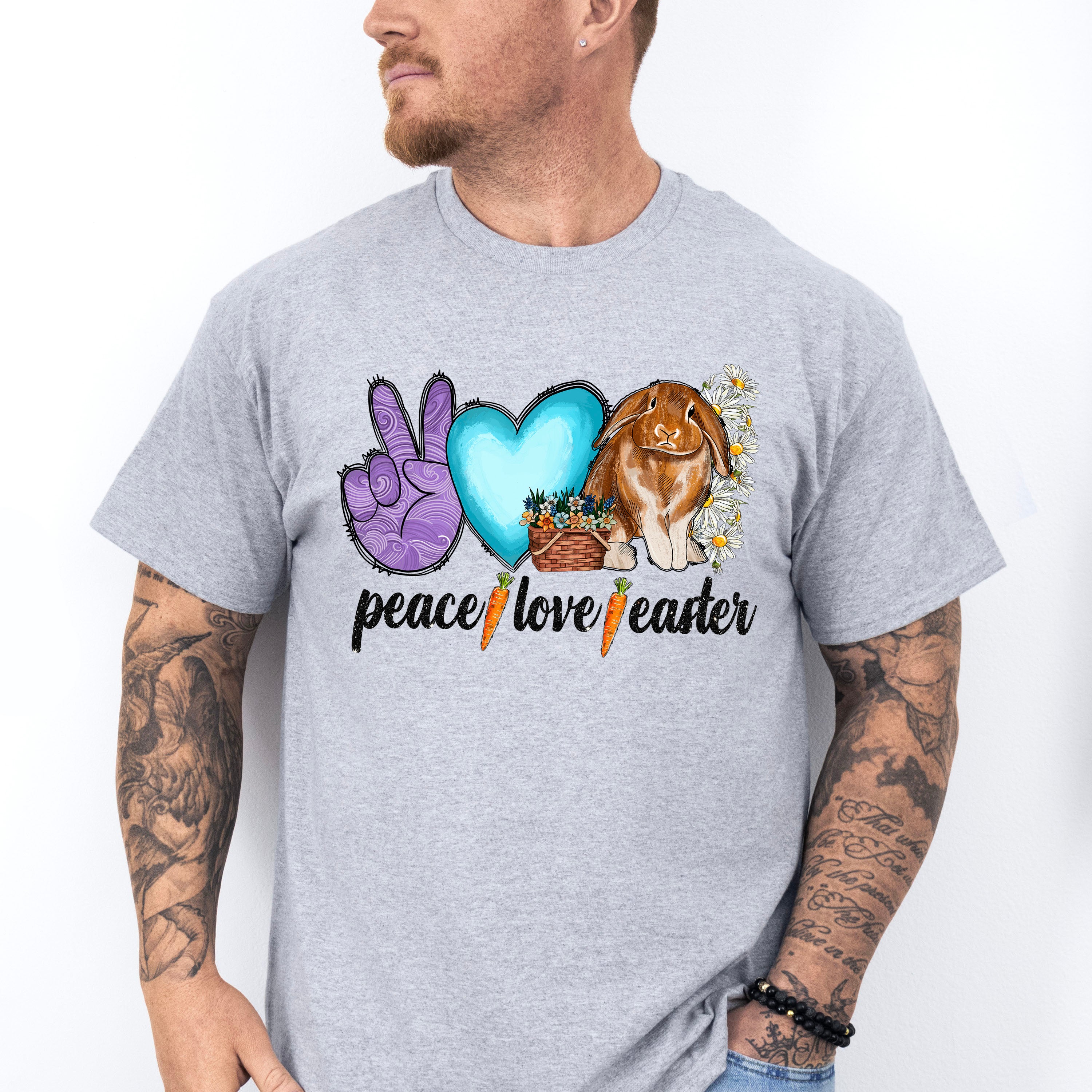 Love Easter Easter Day Unisex Crewneck T-Shirt Sweatshirt Hoodie