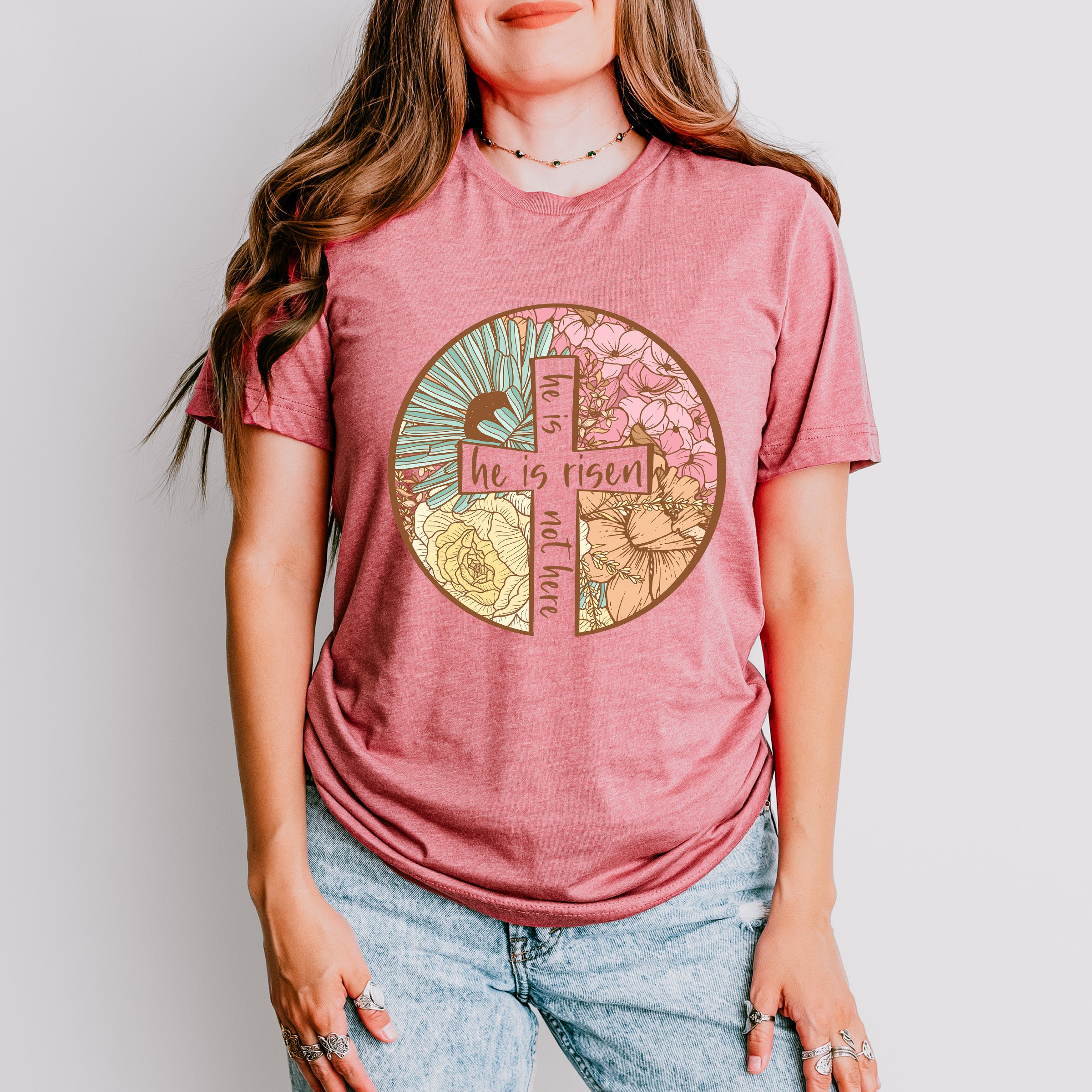 He Is Not There Easter Day Unisex Crewneck T-Shirt Sweatshirt Hoodie