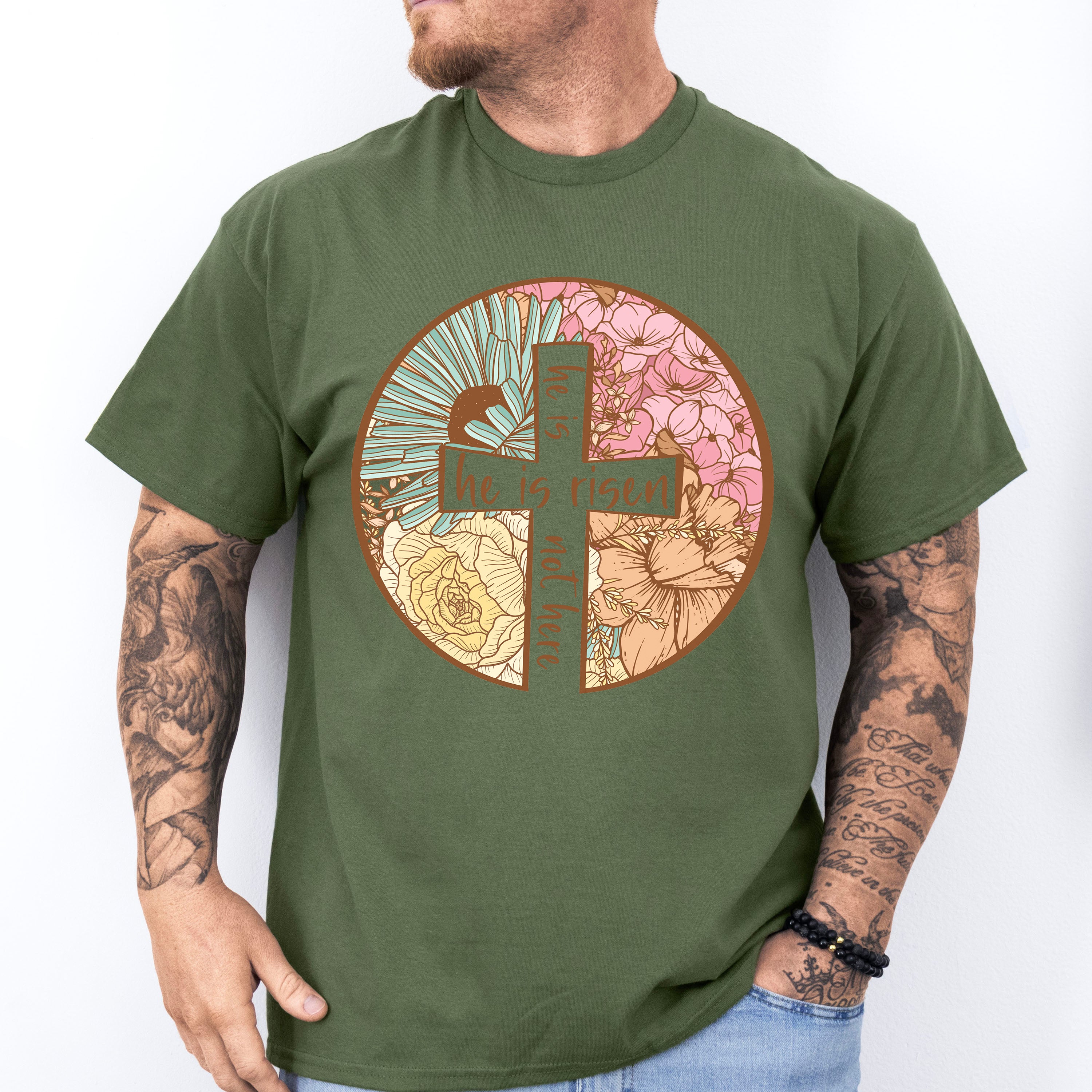 He Is Not There Easter Day Unisex Crewneck T-Shirt Sweatshirt Hoodie