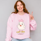 Cute Chick Easter Day Unisex Crewneck T-Shirt Sweatshirt Hoodie
