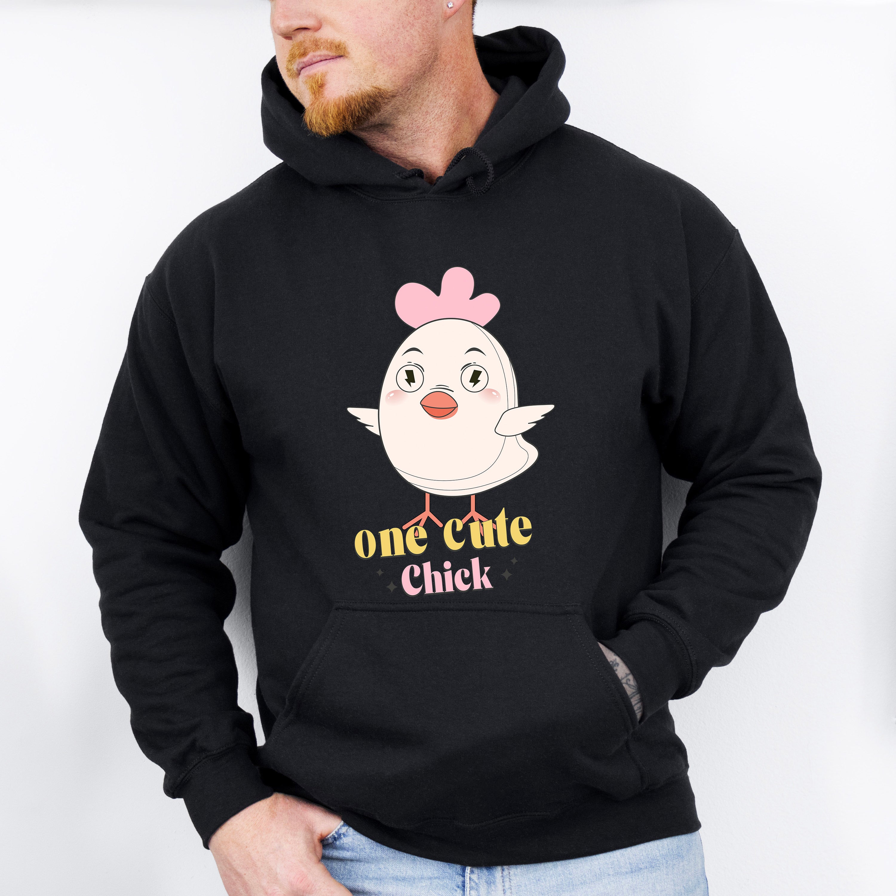 Cute Chick Easter Day Unisex Crewneck T-Shirt Sweatshirt Hoodie
