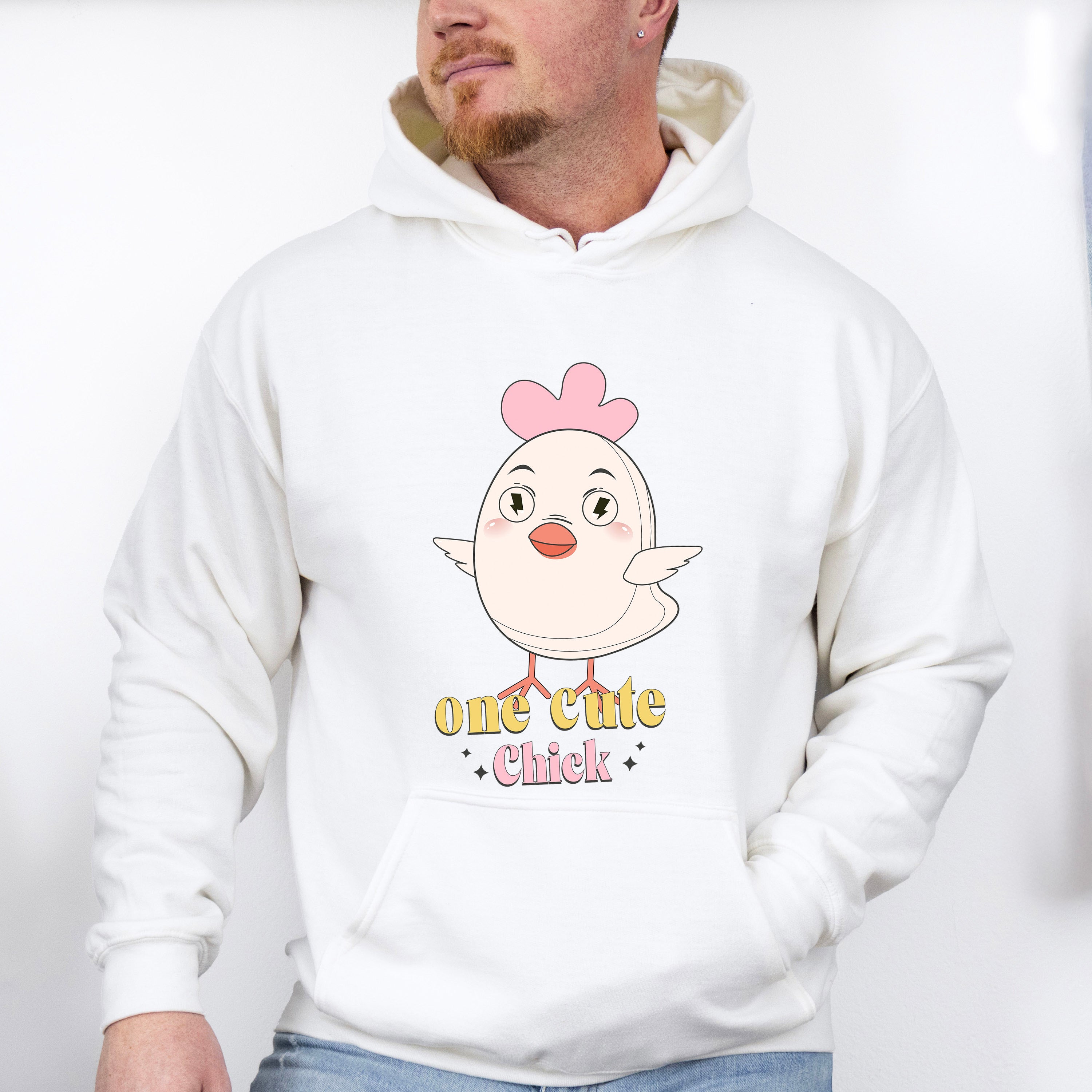 Cute Chick Easter Day Unisex Crewneck T-Shirt Sweatshirt Hoodie