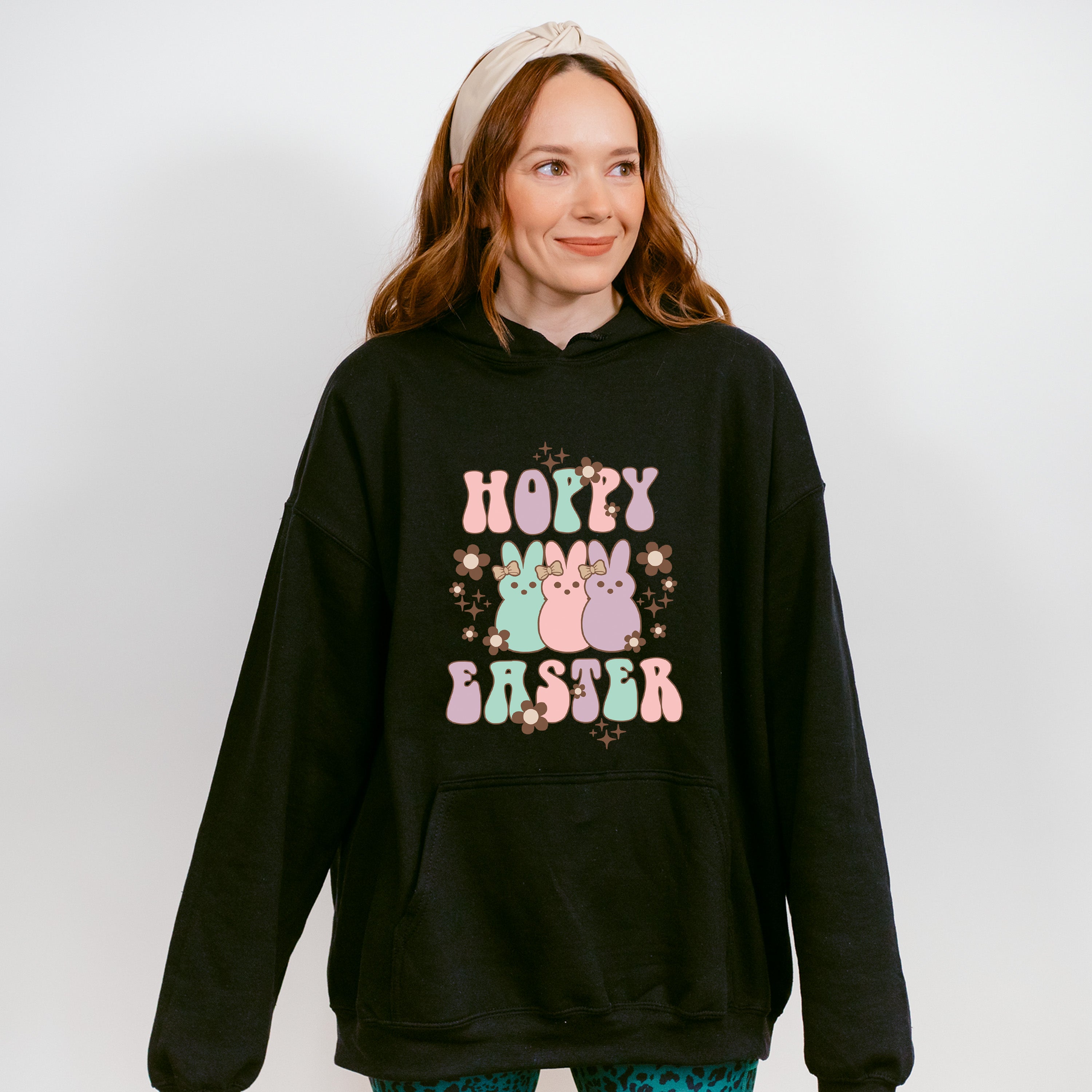 Hoppy Easter Easter Day Unisex Crewneck T-Shirt Sweatshirt Hoodie