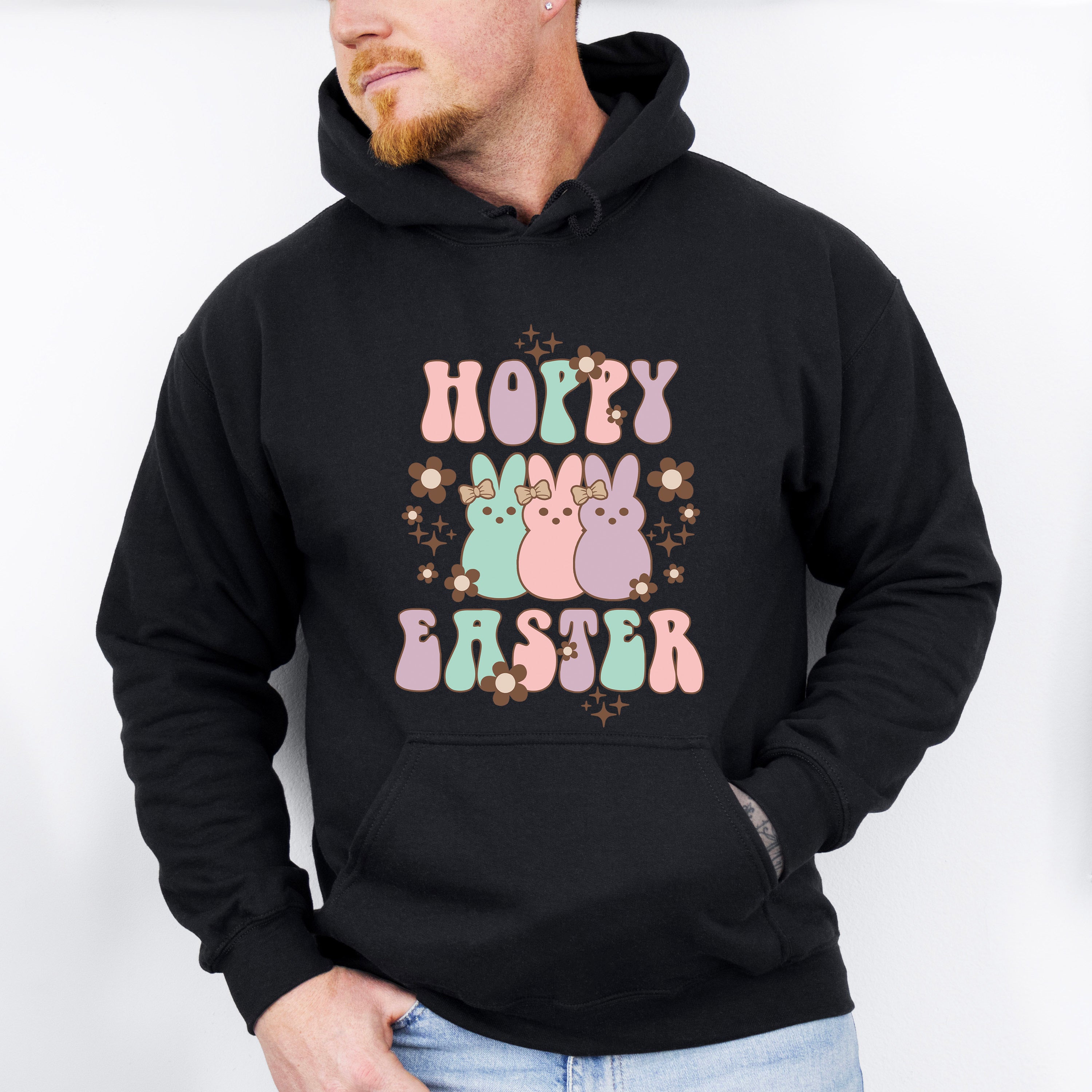 Hoppy Easter Easter Day Unisex Crewneck T-Shirt Sweatshirt Hoodie