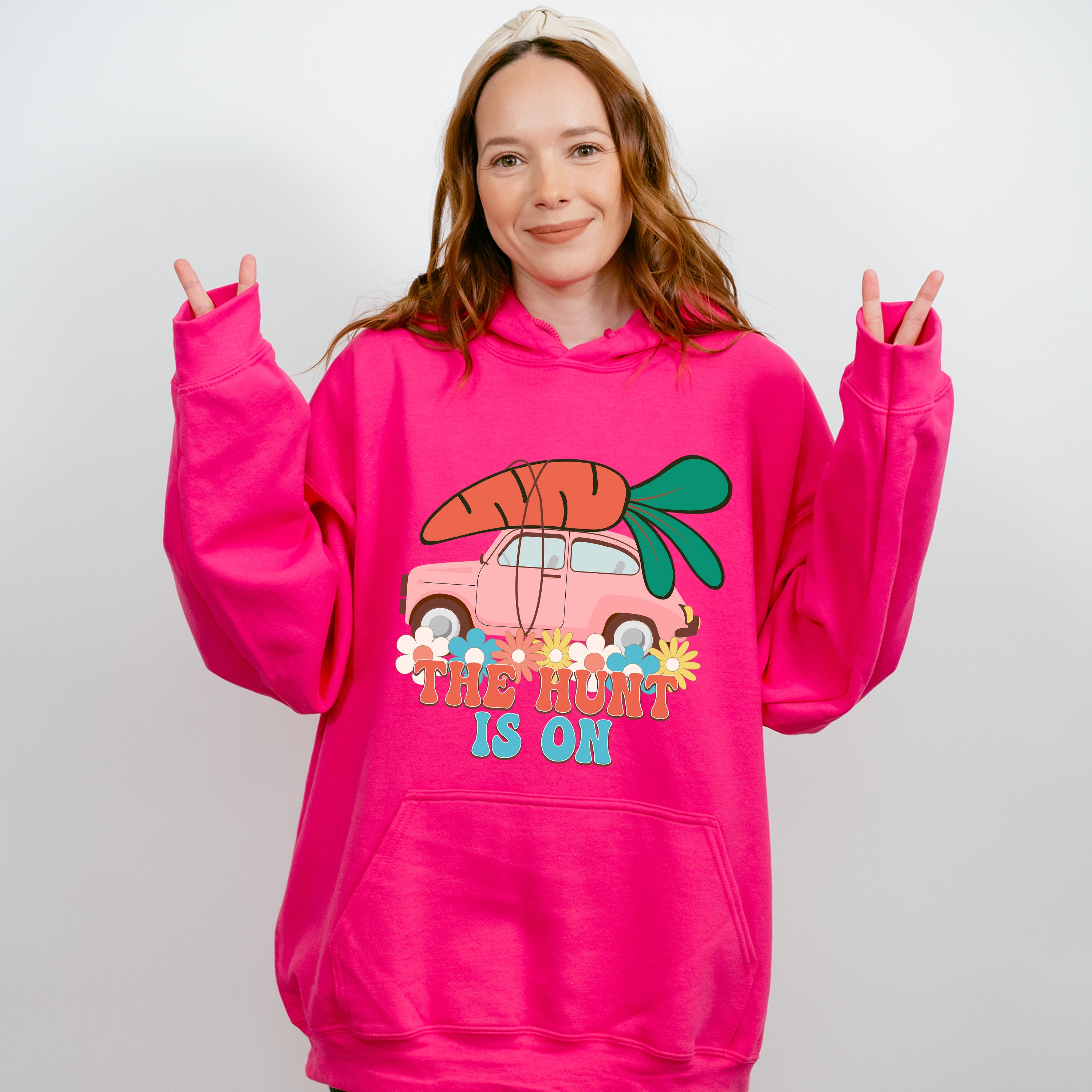 The Hunt Is On Easter Day Unisex Crewneck T-Shirt Sweatshirt Hoodie