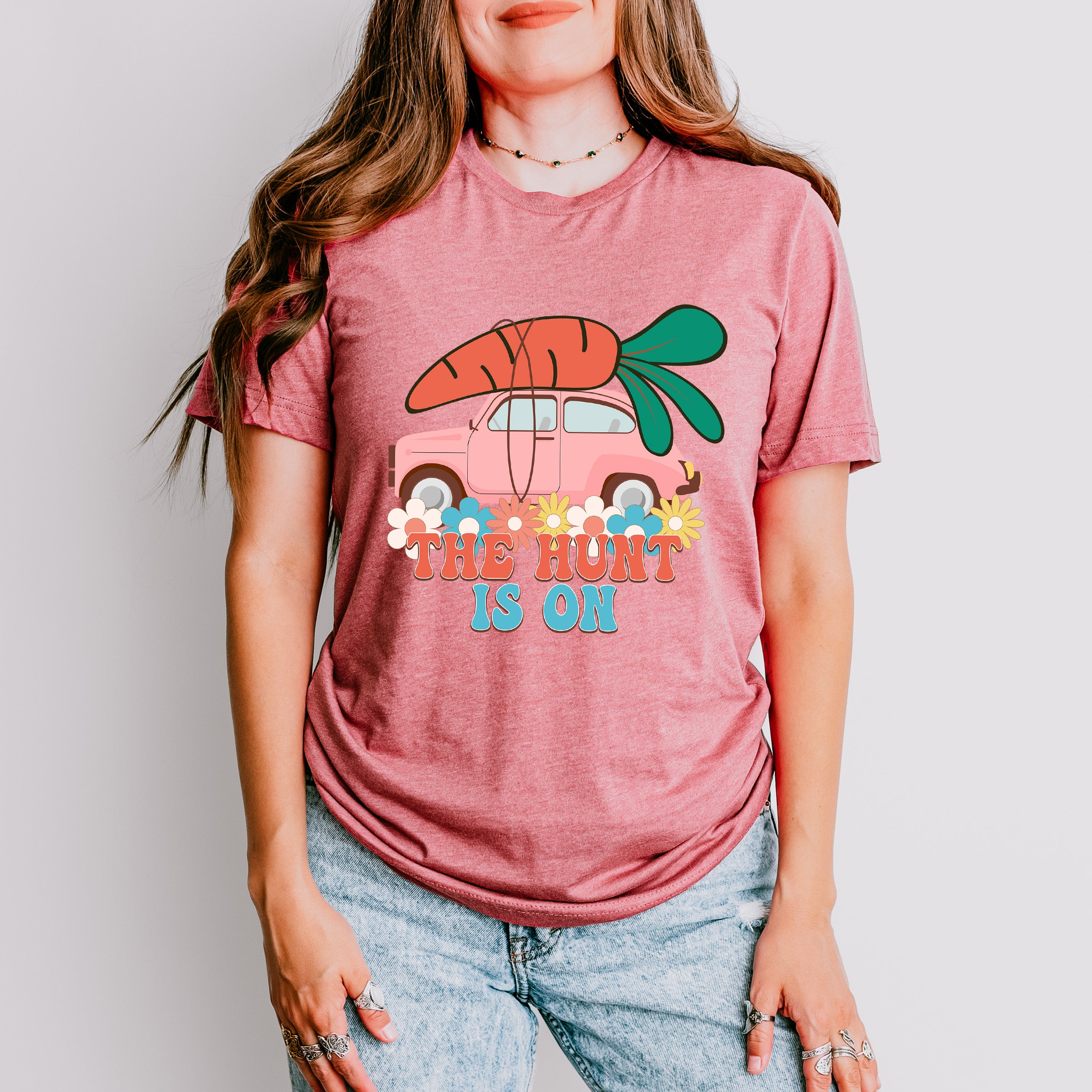 The Hunt Is On Easter Day Unisex Crewneck T-Shirt Sweatshirt Hoodie