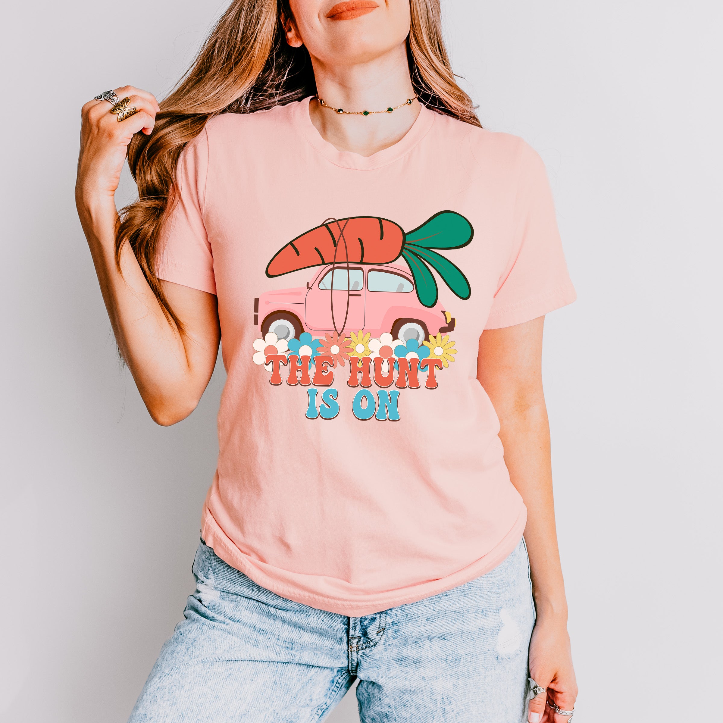 The Hunt Is On Easter Day Unisex Crewneck T-Shirt Sweatshirt Hoodie
