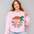 The Hunt Is On Easter Day Unisex Crewneck T-Shirt Sweatshirt Hoodie