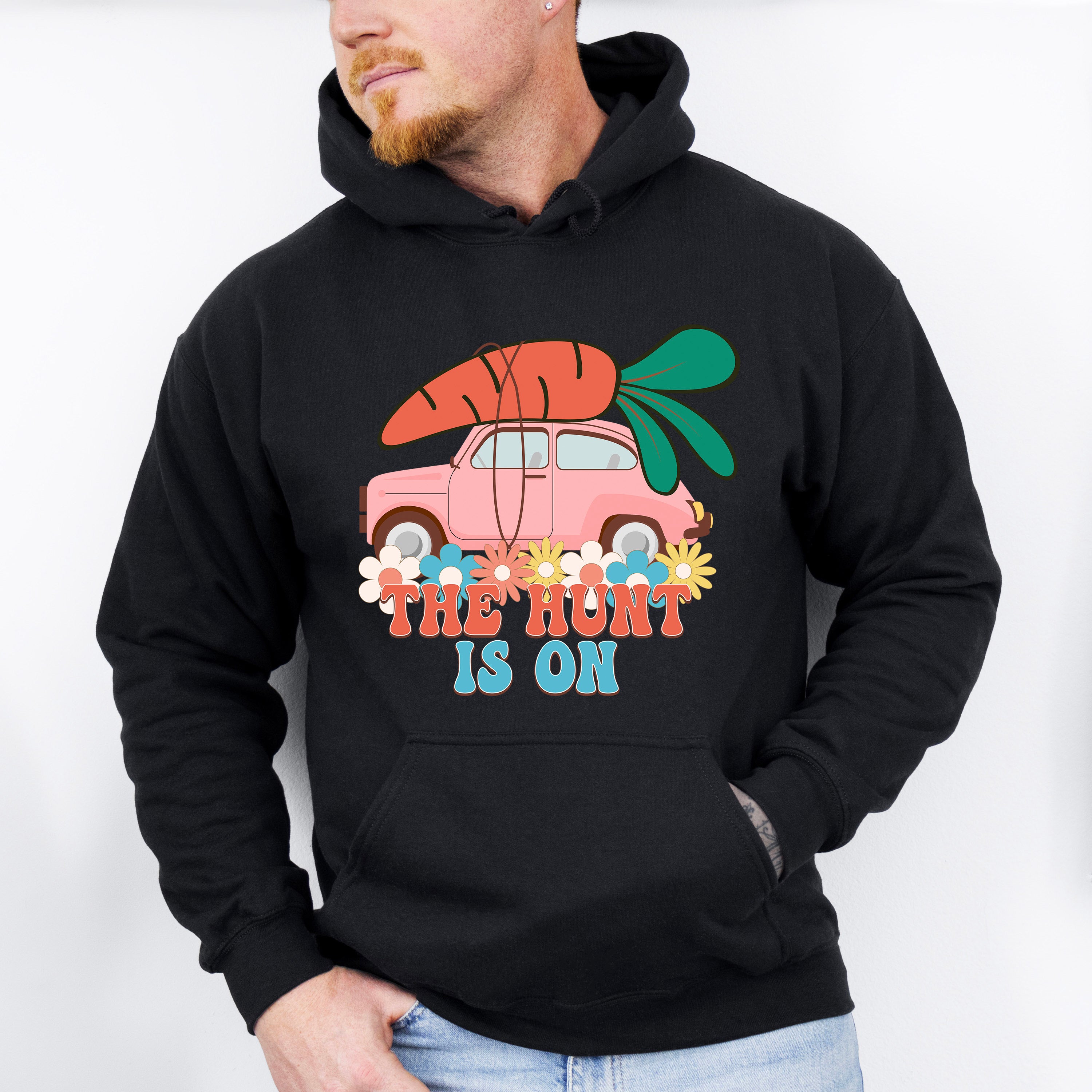 The Hunt Is On Easter Day Unisex Crewneck T-Shirt Sweatshirt Hoodie