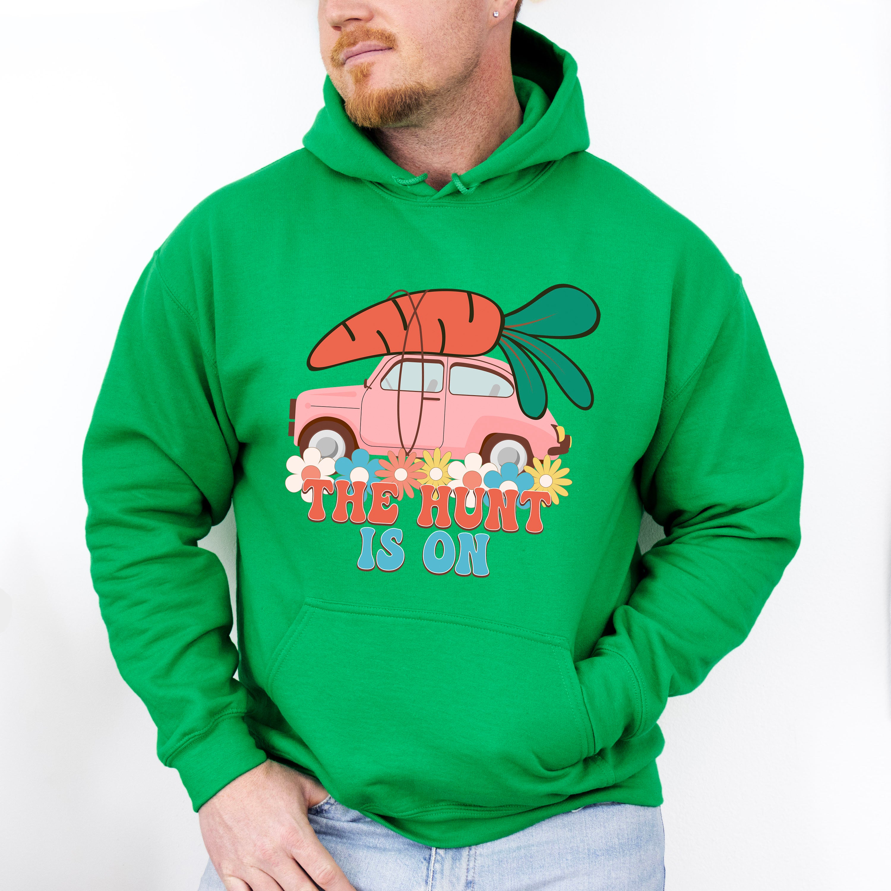 The Hunt Is On Easter Day Unisex Crewneck T-Shirt Sweatshirt Hoodie