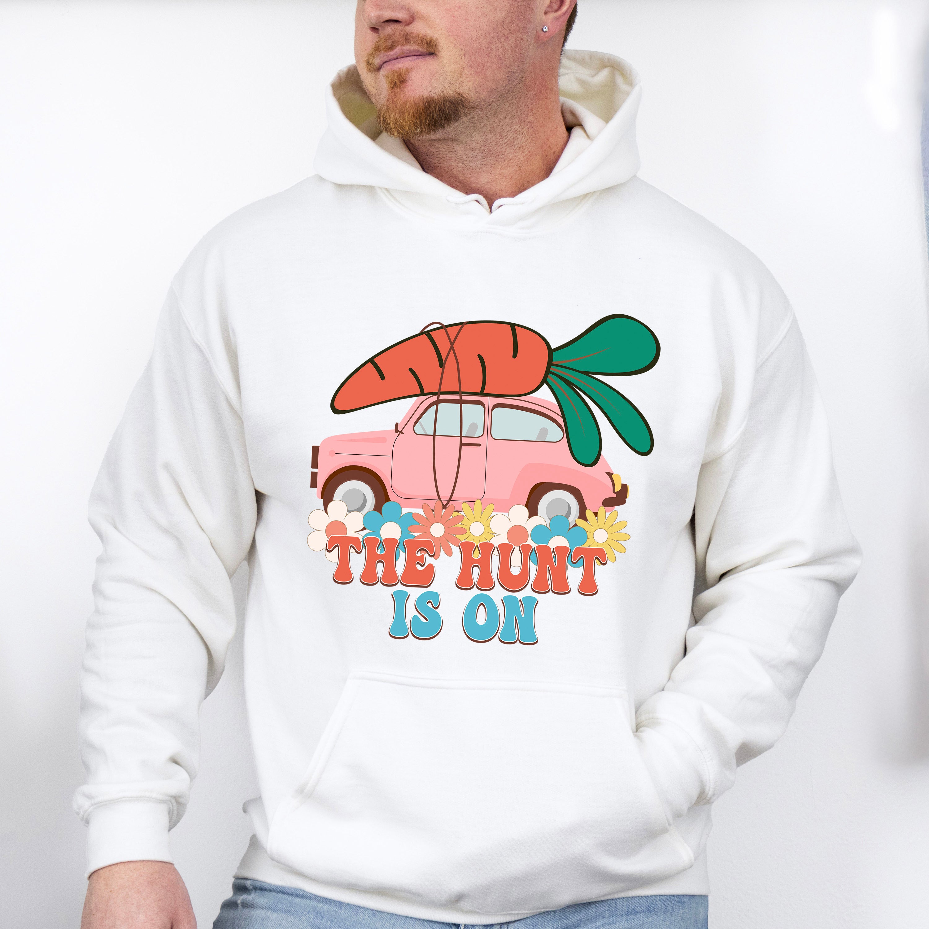 The Hunt Is On Easter Day Unisex Crewneck T-Shirt Sweatshirt Hoodie