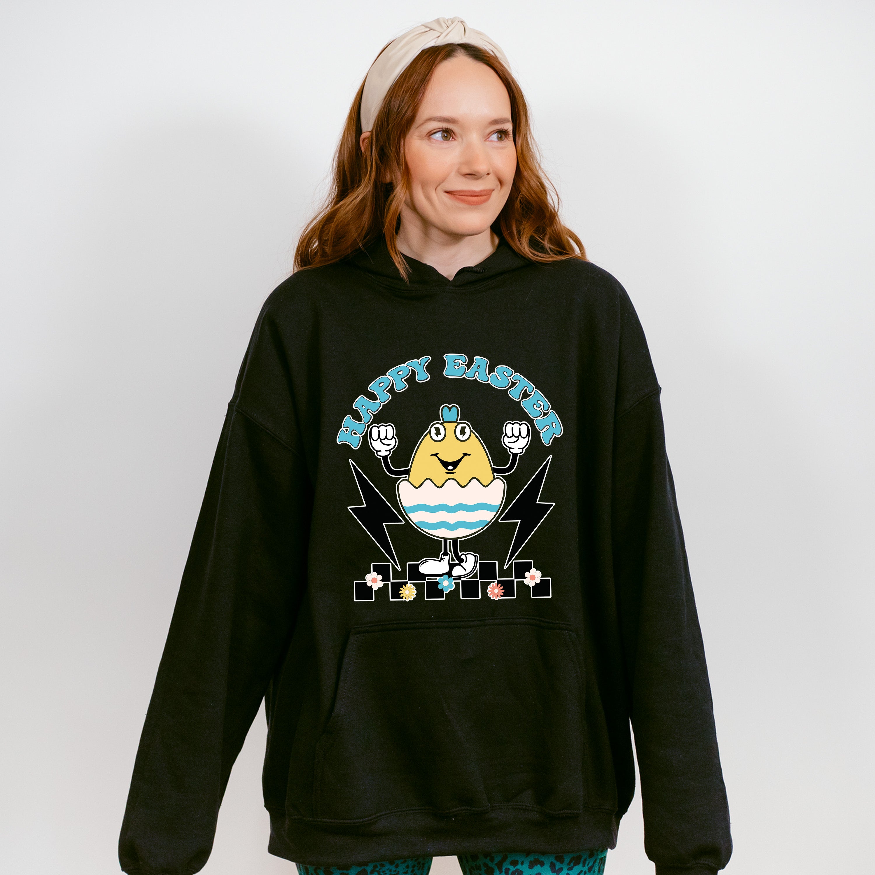 Happy Easter Egg Easter Day Unisex Crewneck T-Shirt Sweatshirt Hoodie