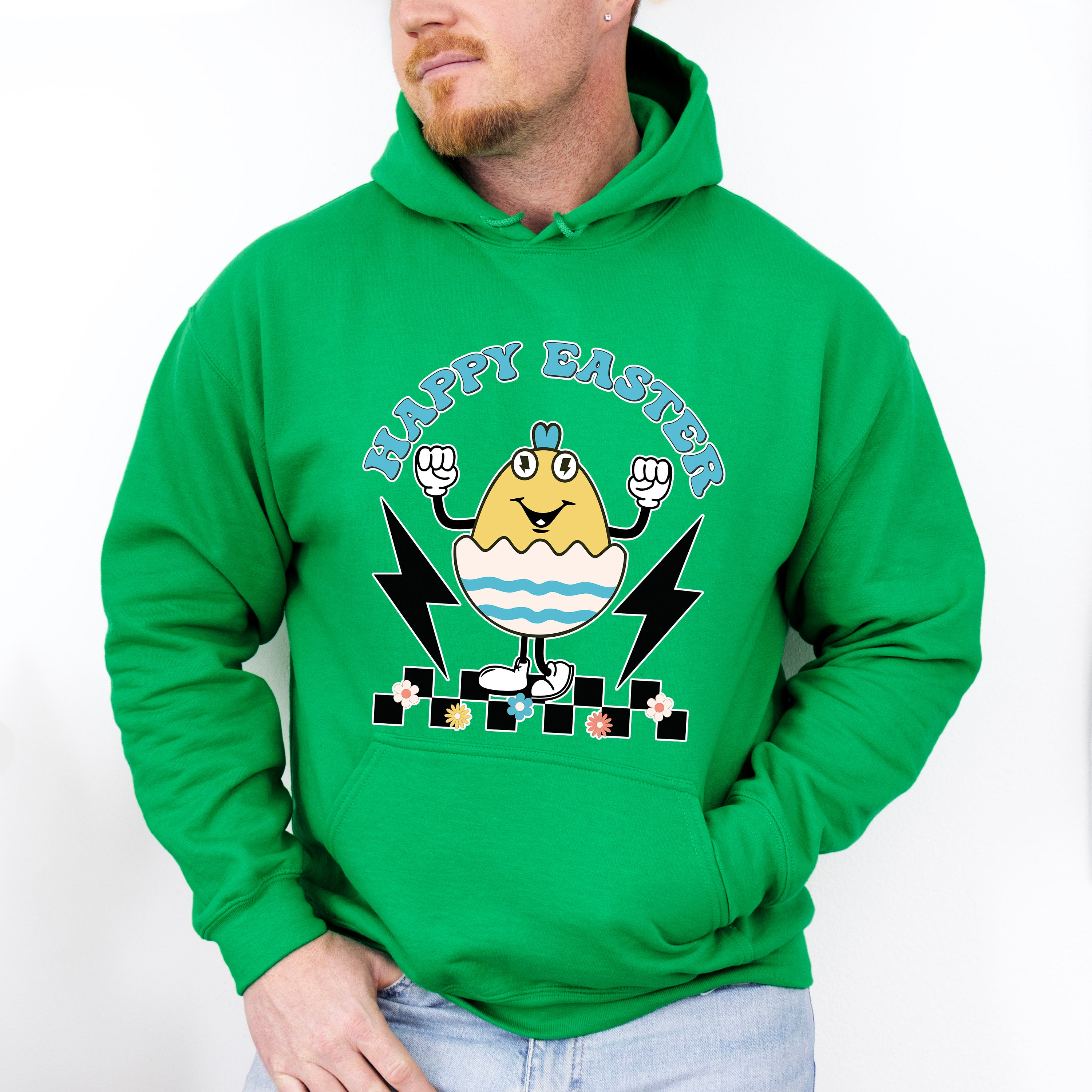 Happy Easter Egg Easter Day Unisex Crewneck T-Shirt Sweatshirt Hoodie