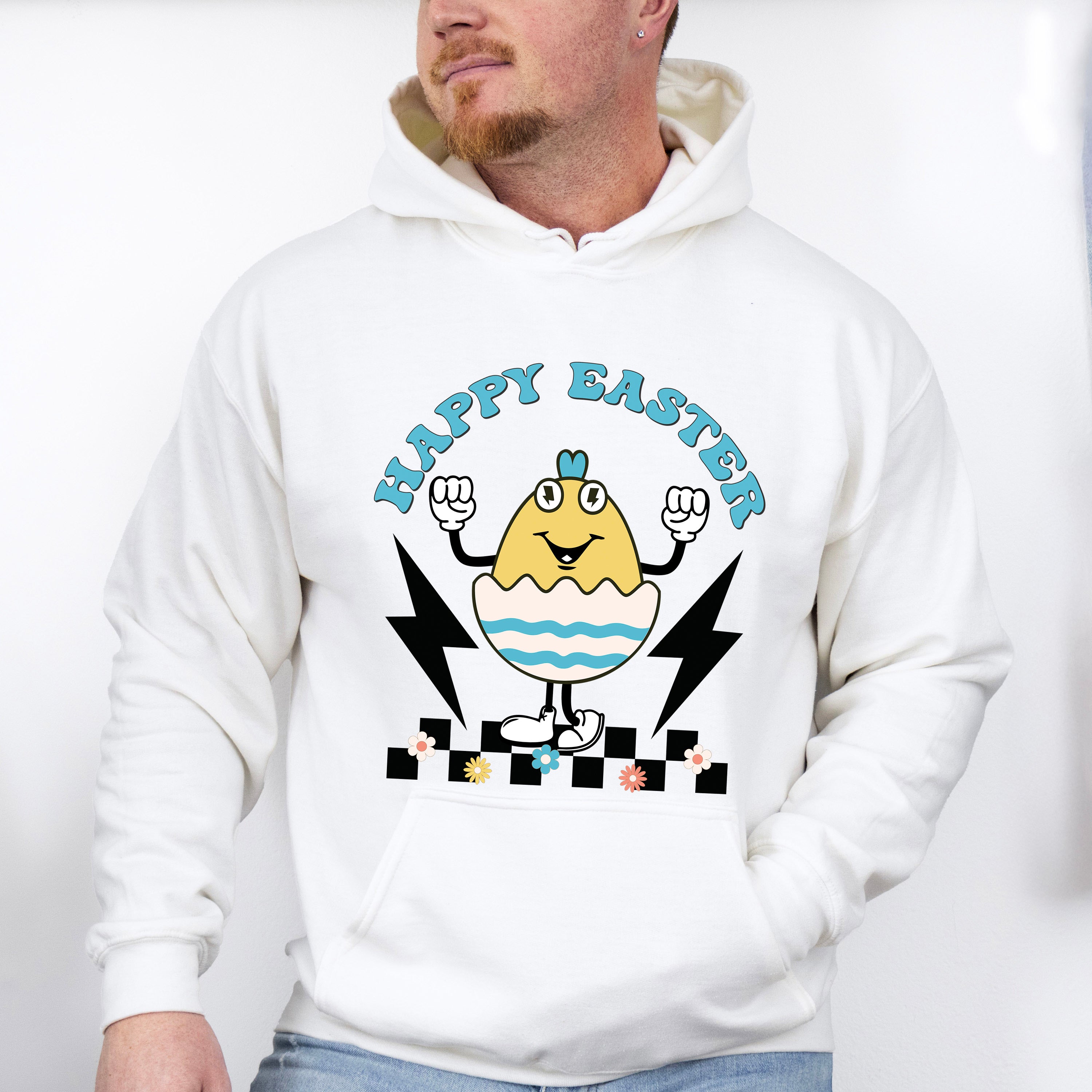Happy Easter Egg Easter Day Unisex Crewneck T-Shirt Sweatshirt Hoodie