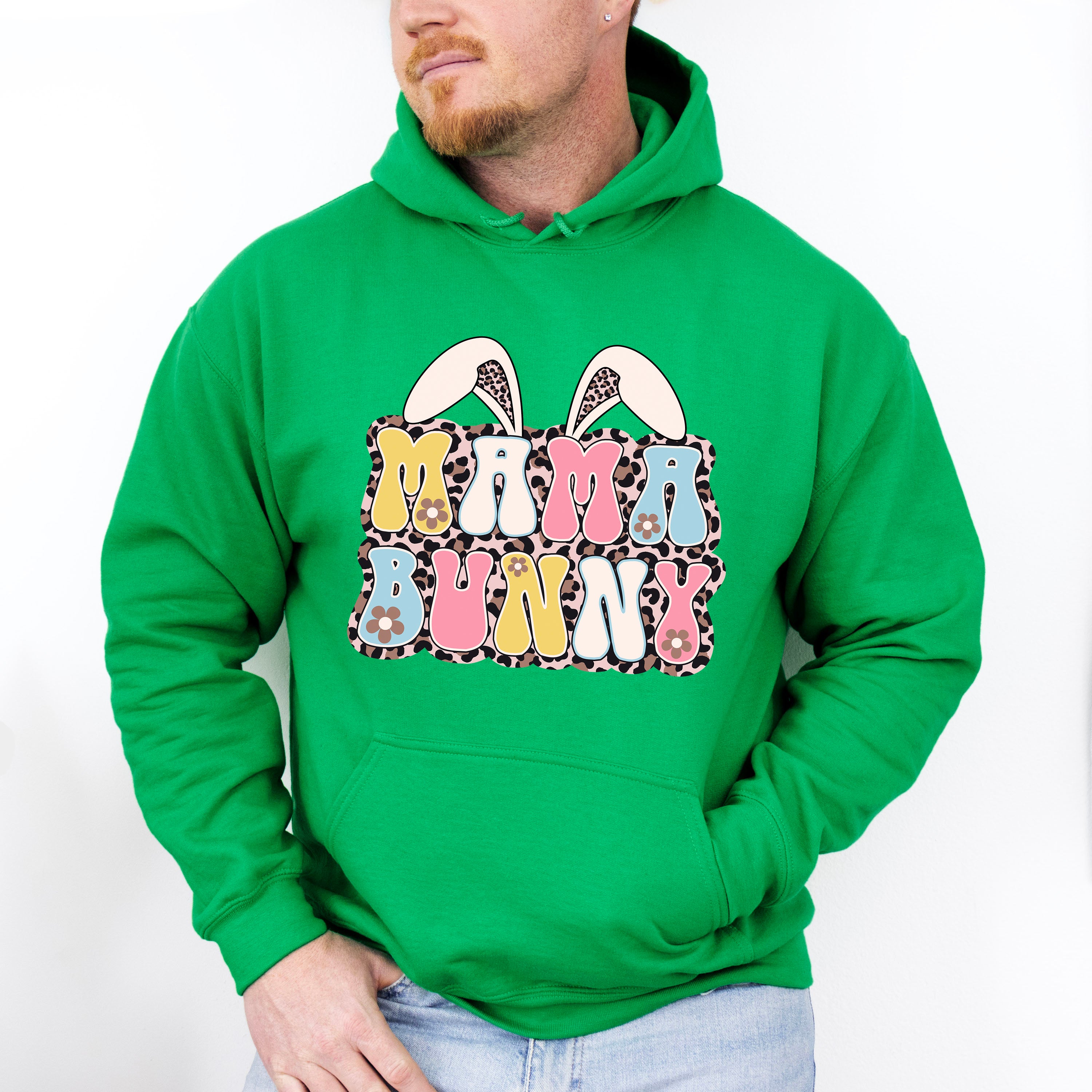 Mama Bunny Easter Day Unisex Crewneck T-Shirt Sweatshirt Hoodie