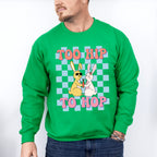 Too Hip To Hop Easter Day Unisex Crewneck T-Shirt Sweatshirt Hoodie