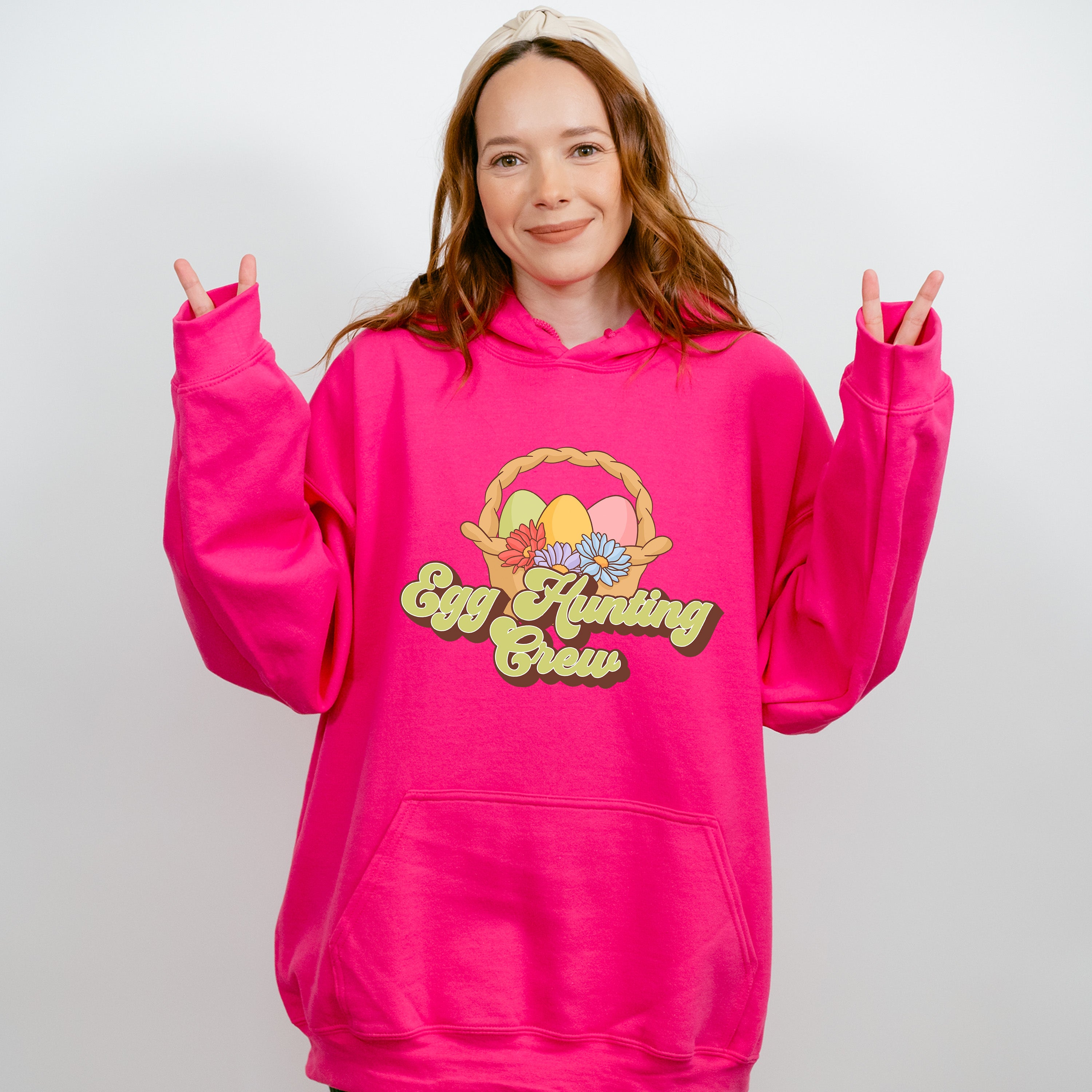 Egg Hunter Crew Easter Day Unisex Crewneck T-Shirt Sweatshirt Hoodie