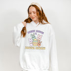 Bunny Kisses & Easter Wishes Easter Day Unisex Crewneck T-Shirt Sweatshirt Hoodie
