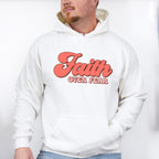 Faith Over Fear Easter Day Unisex Crewneck T-Shirt Sweatshirt Hoodie