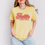 Faith Over Fear Easter Day Unisex Crewneck T-Shirt Sweatshirt Hoodie