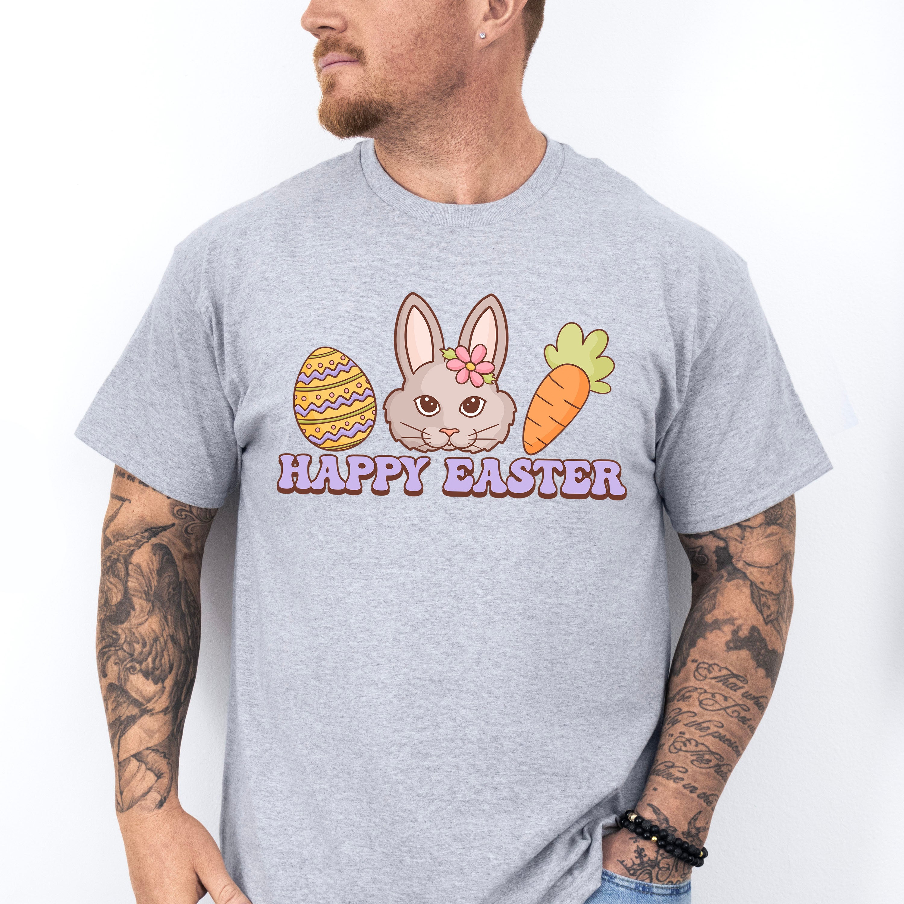 Happy Easter Easter Day Unisex Crewneck T-Shirt Sweatshirt Hoodie