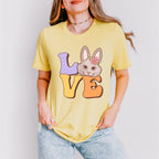 Rabbit Love Easter Day Unisex Crewneck T-Shirt Sweatshirt Hoodie