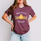 One Cute Chick Easter Day Unisex Crewneck T-Shirt Sweatshirt Hoodie