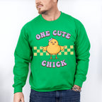 One Cute Chick Easter Day Unisex Crewneck T-Shirt Sweatshirt Hoodie