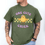 One Cute Chick Easter Day Unisex Crewneck T-Shirt Sweatshirt Hoodie