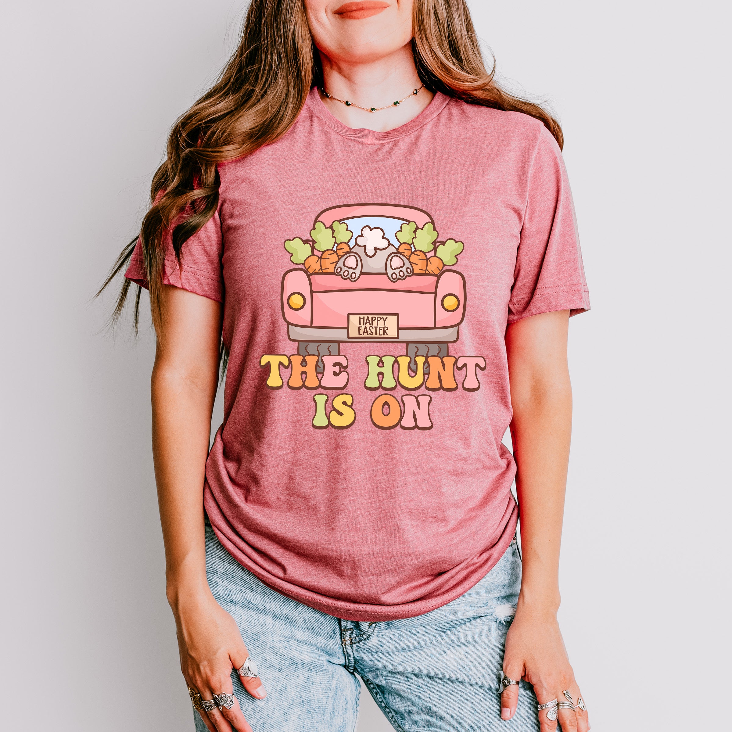 The Hunt Is On Easter Day Unisex Crewneck T-Shirt Sweatshirt Hoodie