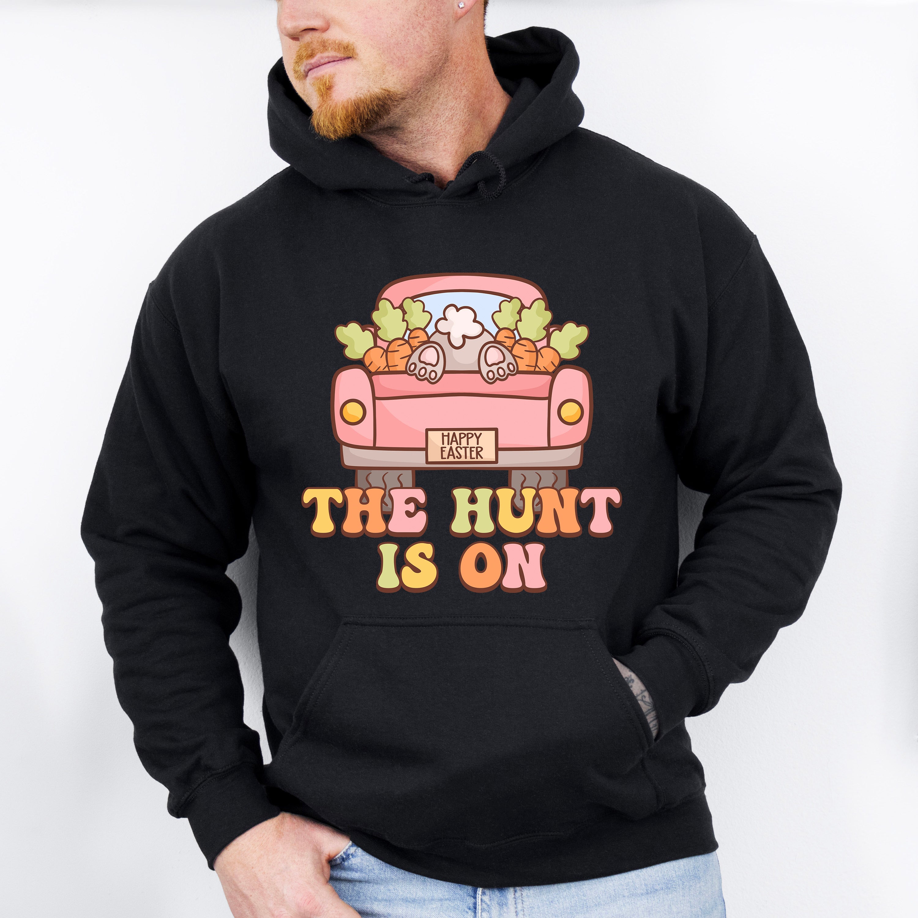 The Hunt Is On Easter Day Unisex Crewneck T-Shirt Sweatshirt Hoodie