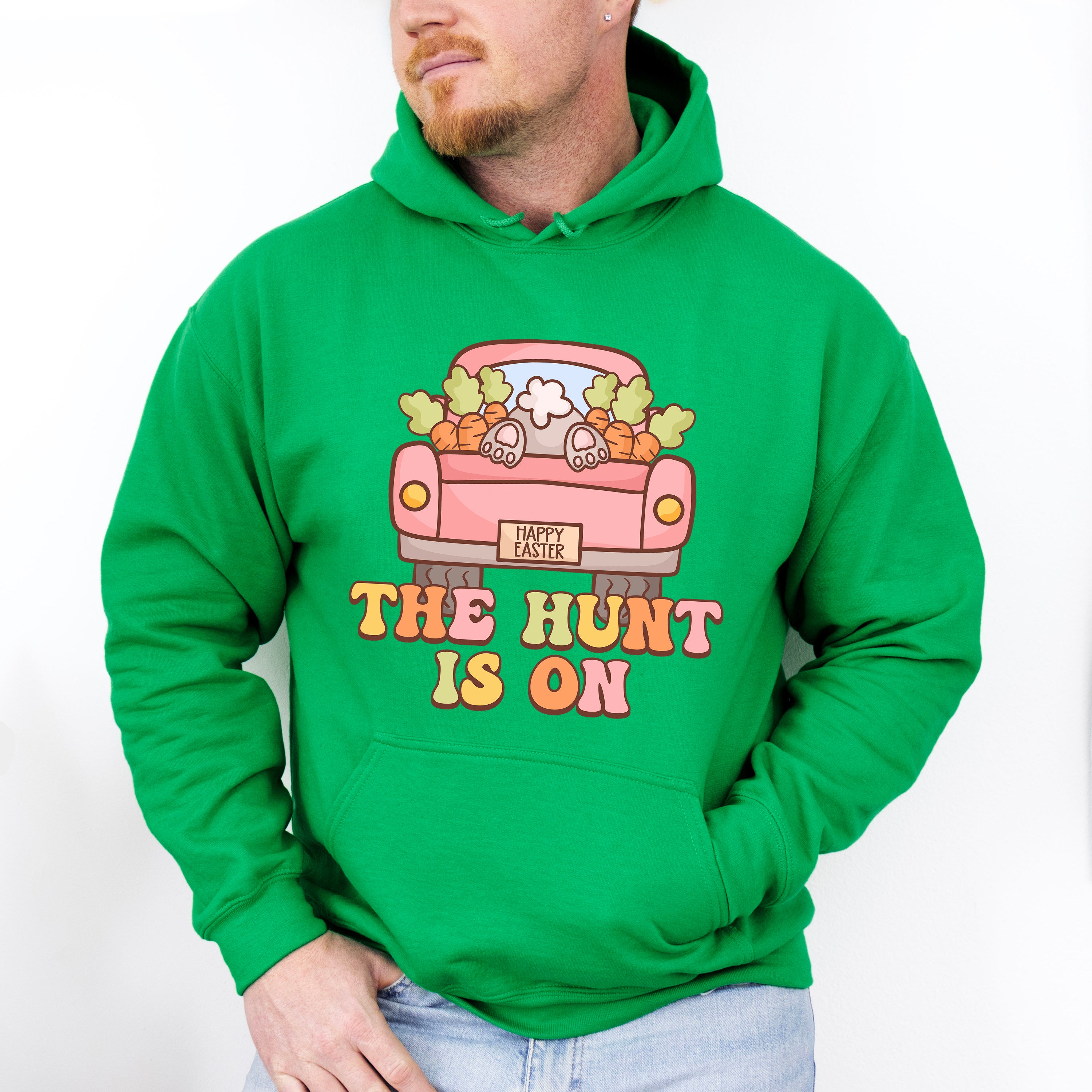 The Hunt Is On Easter Day Unisex Crewneck T-Shirt Sweatshirt Hoodie
