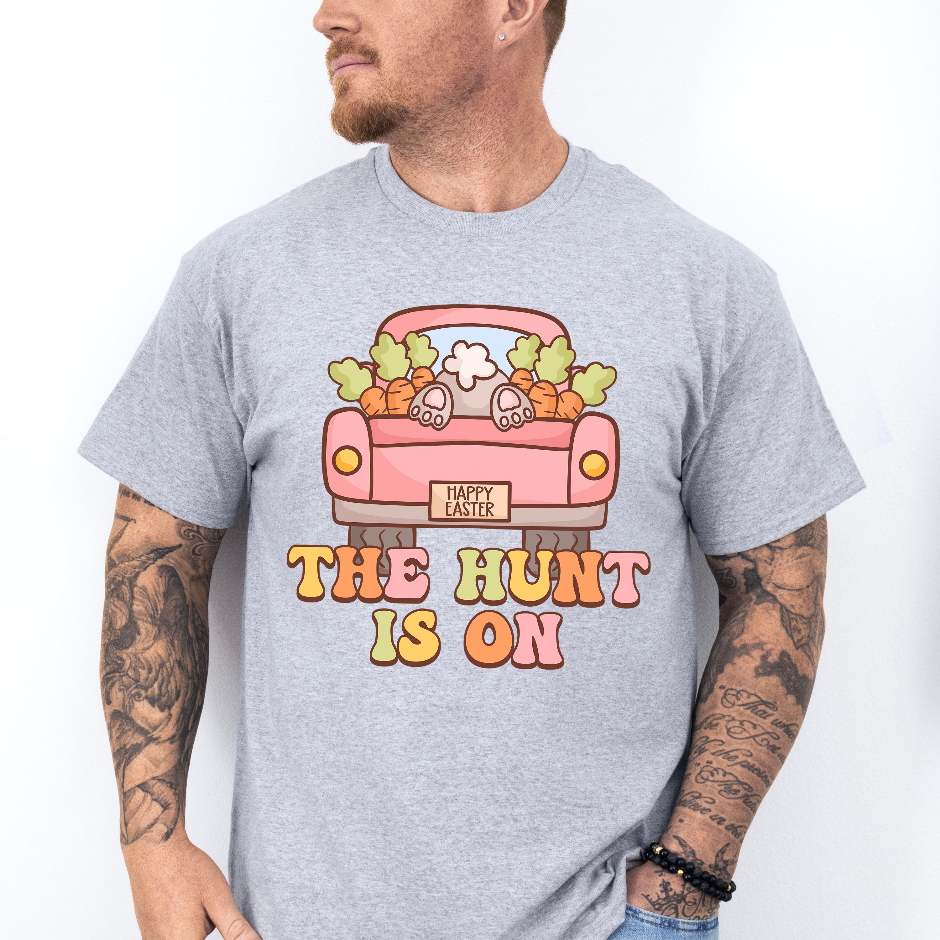 The Hunt Is On Easter Day Unisex Crewneck T-Shirt Sweatshirt Hoodie