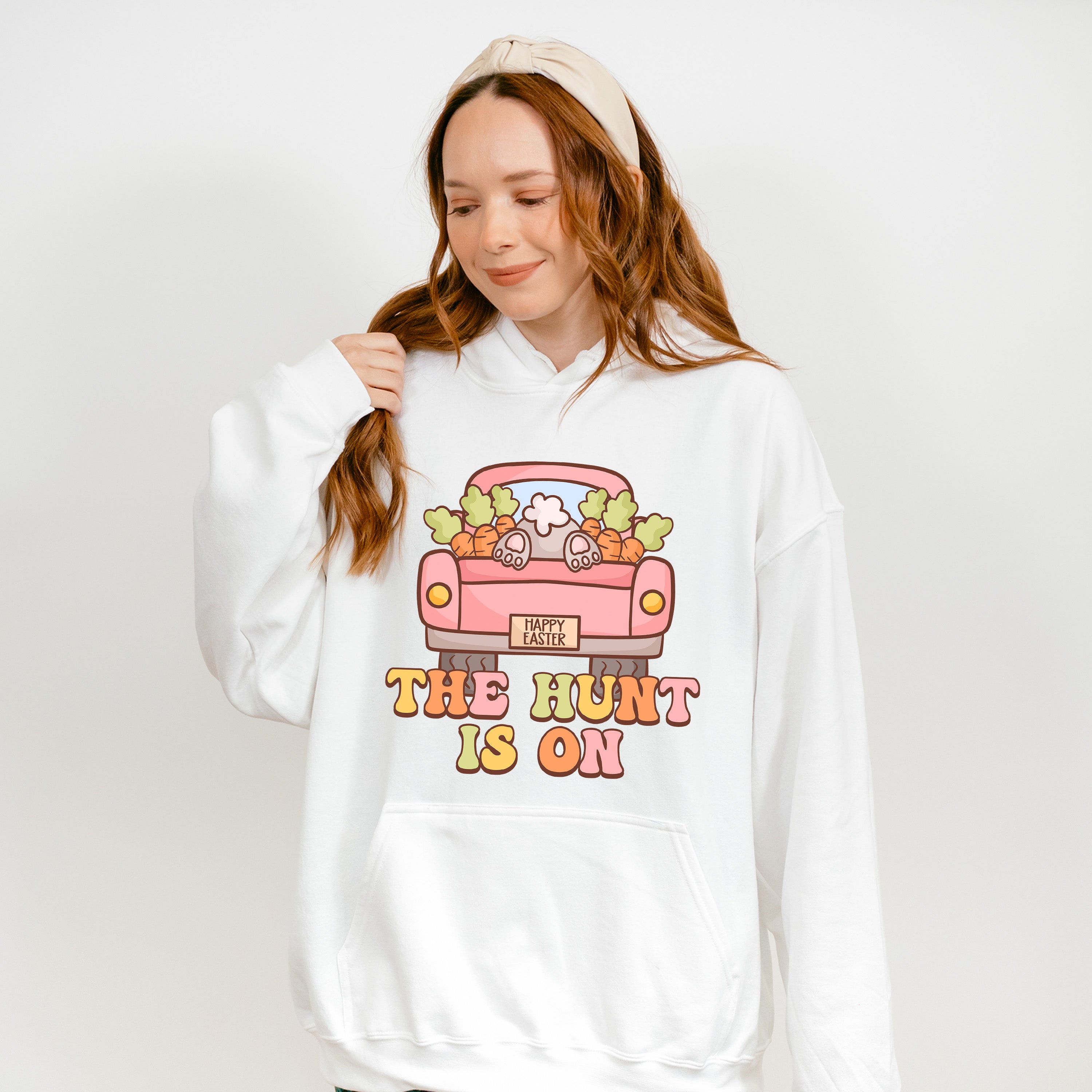 The Hunt Is On Easter Day Unisex Crewneck T-Shirt Sweatshirt Hoodie