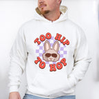Too Hip To Hop Easter Day Unisex Crewneck T-Shirt Sweatshirt Hoodie