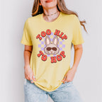 Too Hip To Hop Easter Day Unisex Crewneck T-Shirt Sweatshirt Hoodie