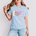 LOVE Easter Day Unisex Crewneck T-Shirt Sweatshirt Hoodie