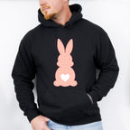 Peach Bunny Easter Day Unisex Crewneck T-Shirt Sweatshirt Hoodie