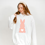 Peach Bunny Easter Day Unisex Crewneck T-Shirt Sweatshirt Hoodie