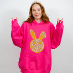 Orange Bunny Ears Smiley Easter Day Unisex Crewneck T-Shirt Sweatshirt Hoodie
