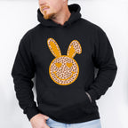 Orange Bunny Ears Smiley Easter Day Unisex Crewneck T-Shirt Sweatshirt Hoodie