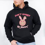 Don't Worry Be Hoppy Easter Day Unisex Crewneck T-Shirt Sweatshirt Hoodie