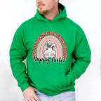 Happy Easter Bunny Rainbow Easter Day Unisex Crewneck T-Shirt Sweatshirt Hoodie