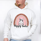 Happy Easter Bunny Rainbow Easter Day Unisex Crewneck T-Shirt Sweatshirt Hoodie