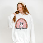 Happy Easter Bunny Rainbow Easter Day Unisex Crewneck T-Shirt Sweatshirt Hoodie