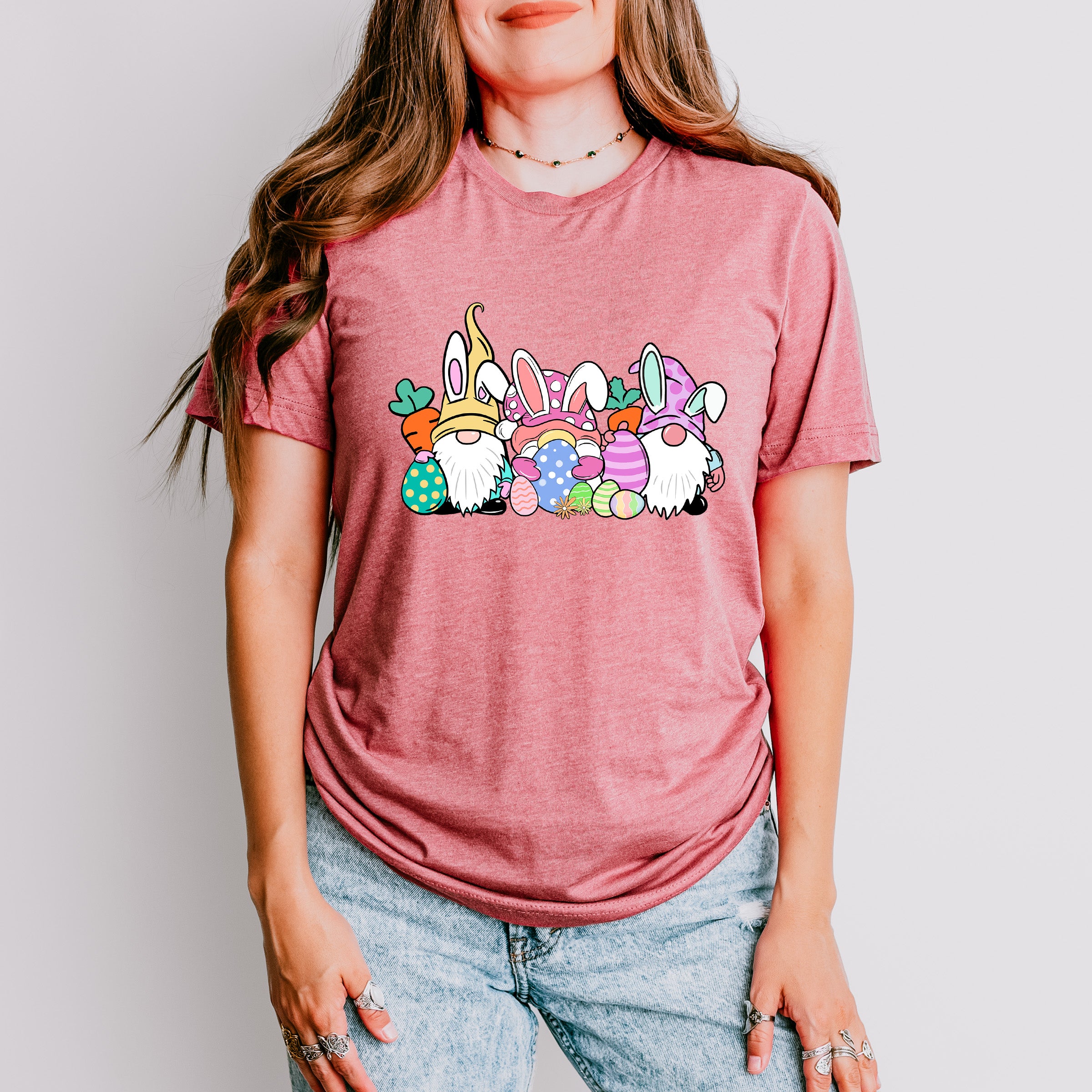 Gnomies Easter Day Unisex Crewneck T-Shirt Sweatshirt Hoodie