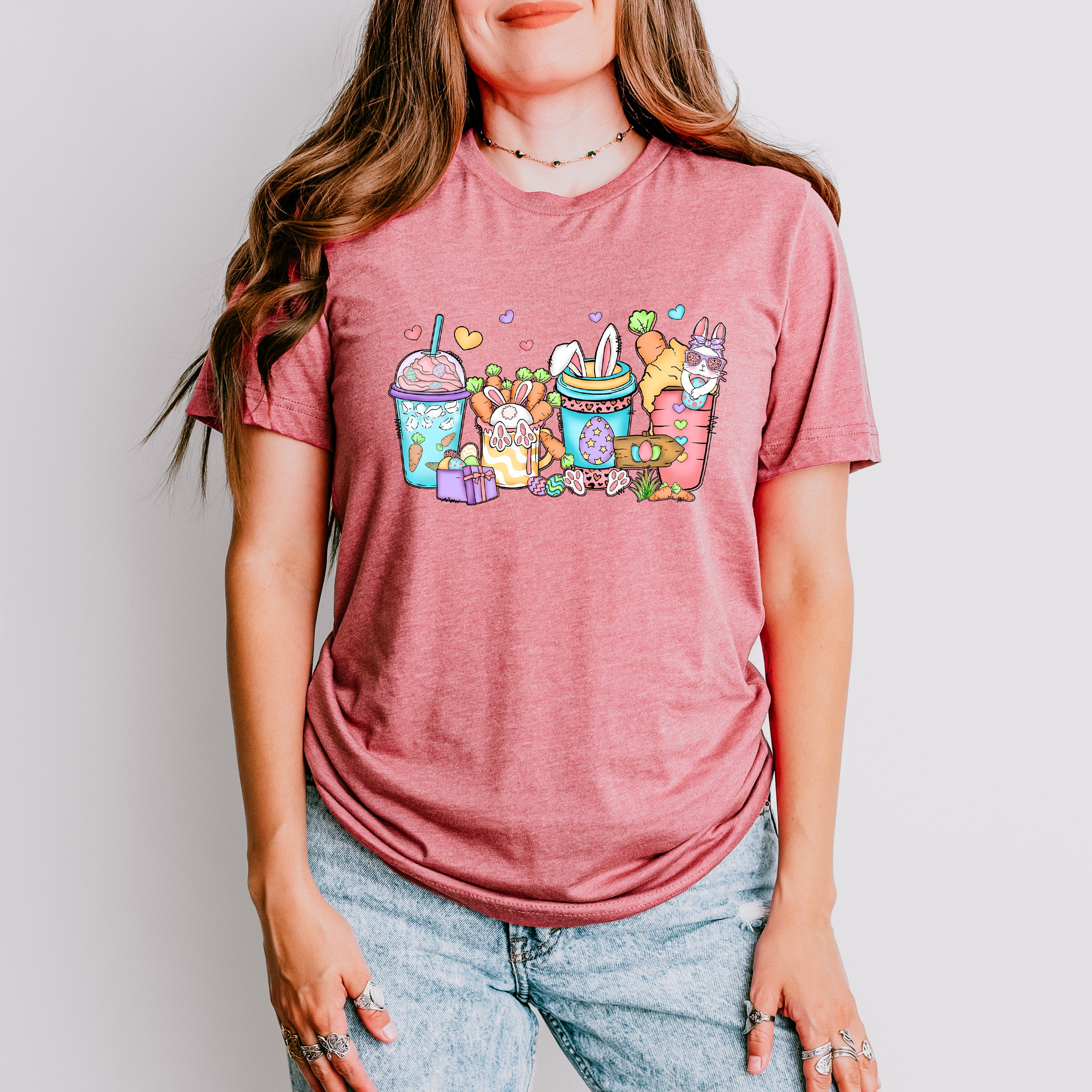 Cups Easter Day Unisex Crewneck T-Shirt Sweatshirt Hoodie